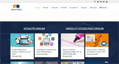 Desktop Screenshot of blogemailing.com
